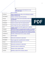 Elements in XSL