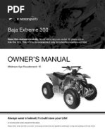 Download X300 - Extreme 300cc ATV Owners Manual by thegadget SN142459024 doc pdf