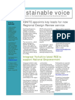 Sustainable Voice Newsletter - April 2009