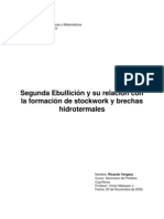 2da Ebullición Hidrot_Formación de stockwork y brechas