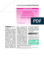 Diagnóstico Radiológico de Apendicitis Aguda: Radiologia