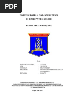 Download Potensi Bahan Galian Mineral Batuan di Kabupaten Solok by Afandi SN142487999 doc pdf