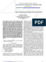 Ascii Binary Self Generated Key Encryption