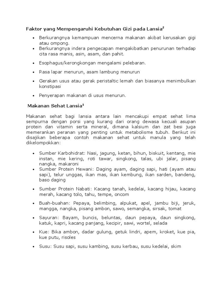 Faktor Yang Mempengaruhi Kebutuhan Gizi Pada Lansia2