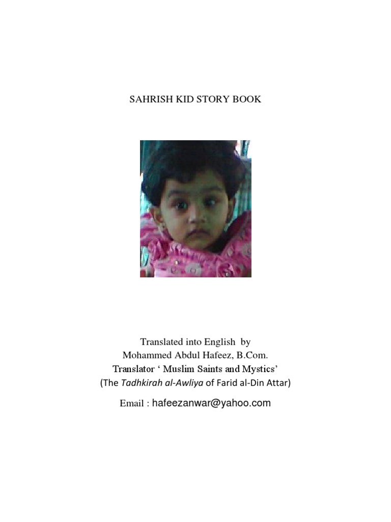 The Sahrish's Kid Story Book | PDF | Mouse | Hunting