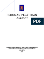 Pedoman Pelatihan Asesor