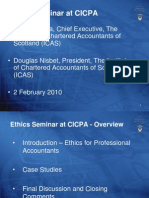 Ethics Seminar at CICPA - Concise