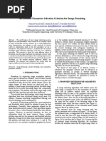 10. Parameter Selection