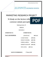 Marketing Research Using Factor Analysis