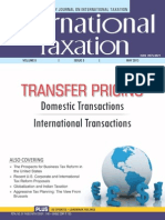 Taxmann May 2013 Transfer Pricing Documentation