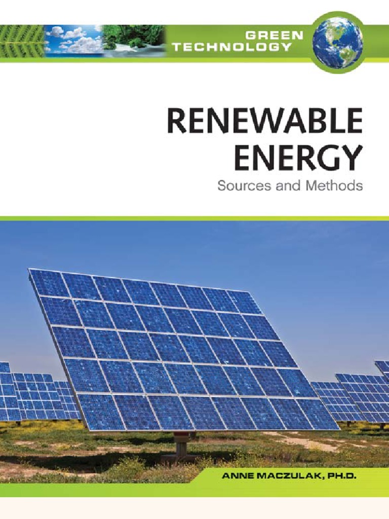 Renewable Energy Sources and Methods | PDF | Energy Development | Petroleum