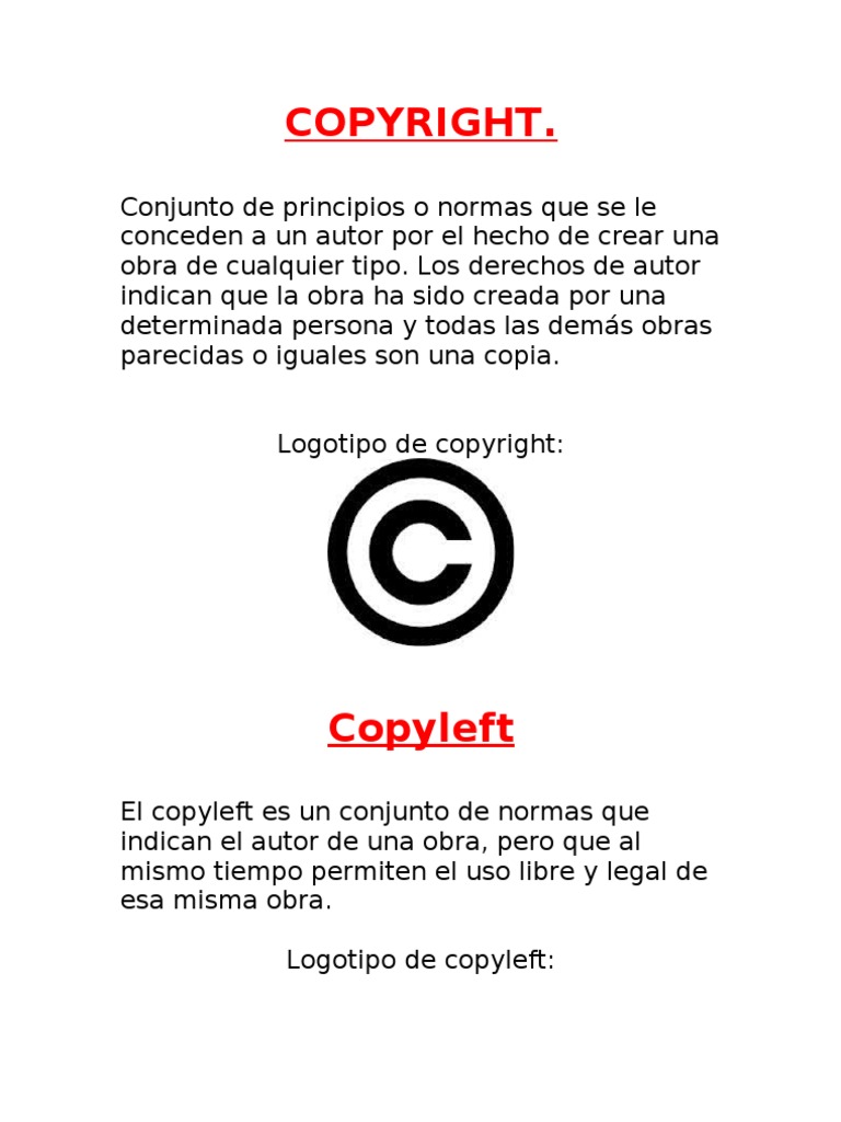 Copyright | PDF