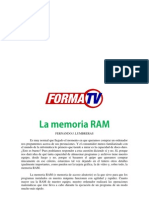 La Memoria RAM