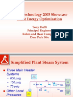 Texas Technology 2003 Showcase Plant Energy Optimization