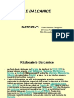 Razboaiele Balcanice