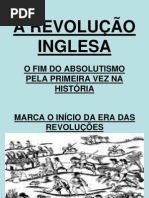 A REVOLUÇÃO INGLESA(AULA POWERPOINT)