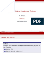 Faktor Persekutuan Terbesar