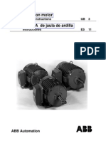 NEMA Induction motor Machine Instructions GB 3 Motores NEMA de jaula de ardilla Instrucciones ES 11 ABB Automation