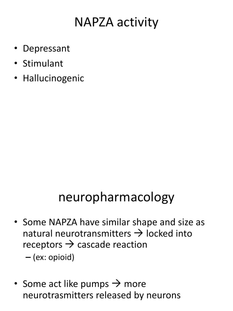 Understanding NAPZA Neuropharmacology | PDF