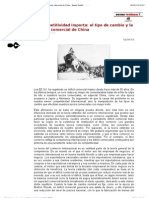 La competitividad y los desequilibrios comerciales: el caso de China y EE.UU