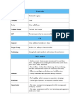 Woolworths SWOT