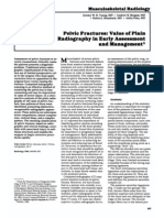 Pelvic Fractures Value of Plain Radiography