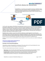 Download Business Unit Financial Plan by ModelSheet SN14255765 doc pdf