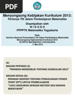 Download Menyongsong Kebijakan Kurikulum 2013 by Apriyanti Arifin SN142562703 doc pdf