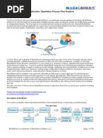 Download Operations Flow Analysis by ModelSheet SN14256415 doc pdf