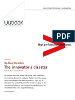 Accenture Outlook - Big Bang Disruption: The Innovator's Disaster