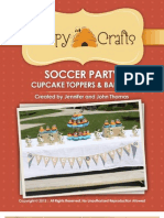 Soccer Party - Free Printables
