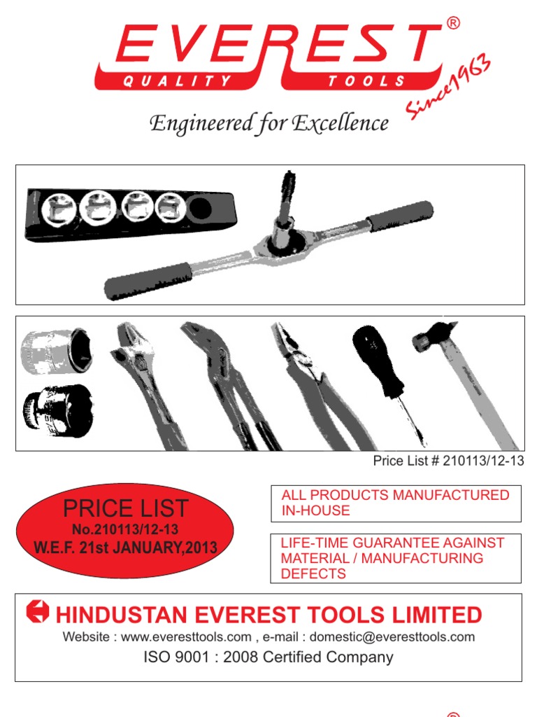 Everest Everest Screw Tools