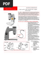 Aigo GE5, Microscopio Digital, Ficha Técnica Inglés