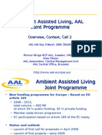 Ambient Assisted Living, AAL Joint Programme