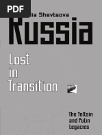 Download RussiaLost Transition The Yeltsin and Putin Legacies by Carnegie Endowment for International Peace SN14260119 doc pdf