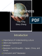 Asian Business Etiquette: Tina Fong Stacy Zhang