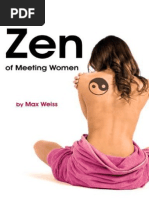 Download Max Weiss the Zen of Meeting Women by mgann85 SN142617151 doc pdf