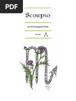 Scorpios jinsiy aloqada nimani yoqtiradi?