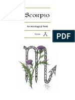 Scorpio: An Astrological Peek