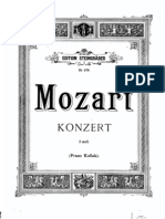 Pianoconcerto 20 Mozart 2 Pianos Score