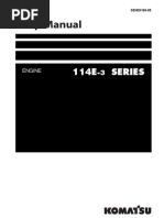Download Komatsu SAA6D114E-3 Engine 114E-3 Series Shop Manual by viemey1952 SN142628323 doc pdf