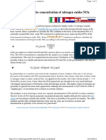 21.3) Calculating The Concentration of Nitrogen Oxides Nox: Portable Flue Gas Analyzers