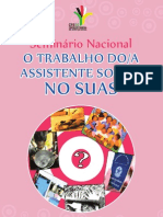 Livro o Trabalho Do Assistente Social No SUAS