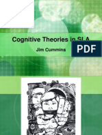 Cognitive Theories in SLA: Jim Cummins