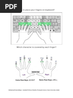 English Typing Lessons for Beginners | PDF