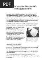 Cuatro Generaciones de Derechos Humanos | PDF | Política | Historia