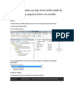 ASP .NET Conexión Con SQL Server 2008, Estado de Sesión y Carga de Archivos A Un Servidor