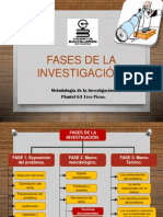 Fases de La Investigación