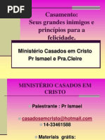 inimigos e princípios para o casamento