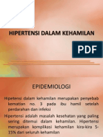 Hipertensi Dalam Kehamilan